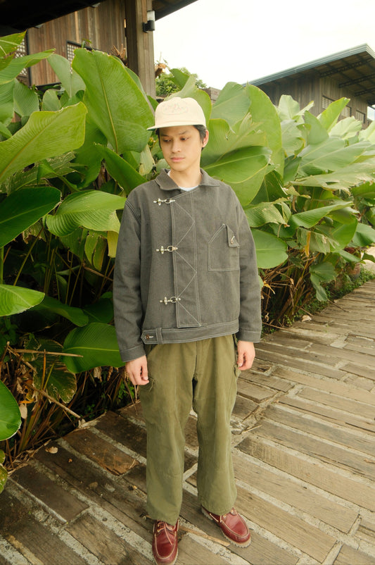 Charcoal Sukbit Jacket